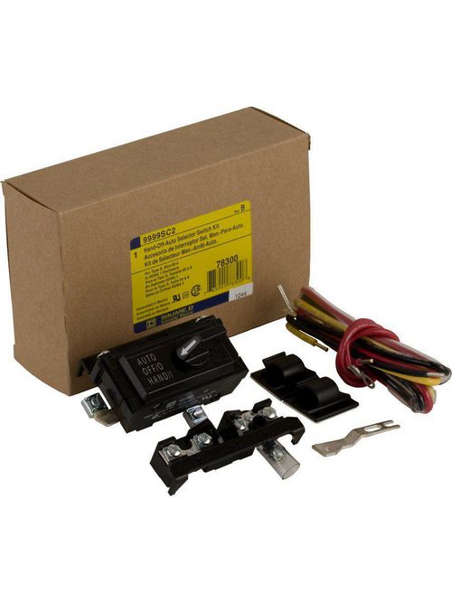 Square D 9999SC2 30 Amp Size 00 to 4 Hand/Off/Auto Switch NEMA